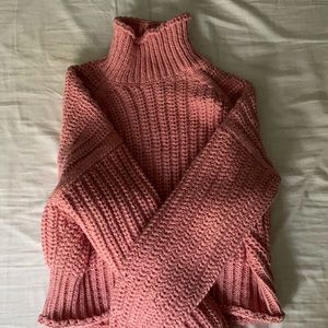 Pink H&M Turtleneck Sweater. Like New Condition.
